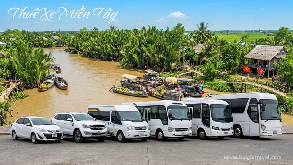 Dịch Vụ Cho Thuê Xe Vũng Tàu Đi Cần Thơ Uy Tín, Trọn Gói Giá Tốt