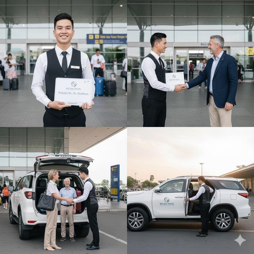Dịch vụ đón tiễn "đo ni đóng giày" cho mọi nhu cầu