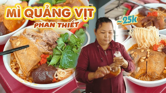 Phan Thiet Quang Noodles – A Different Taste with the Soup