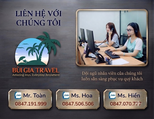 Thông Tin Liên Hệ & Đặt Tour Nhanh