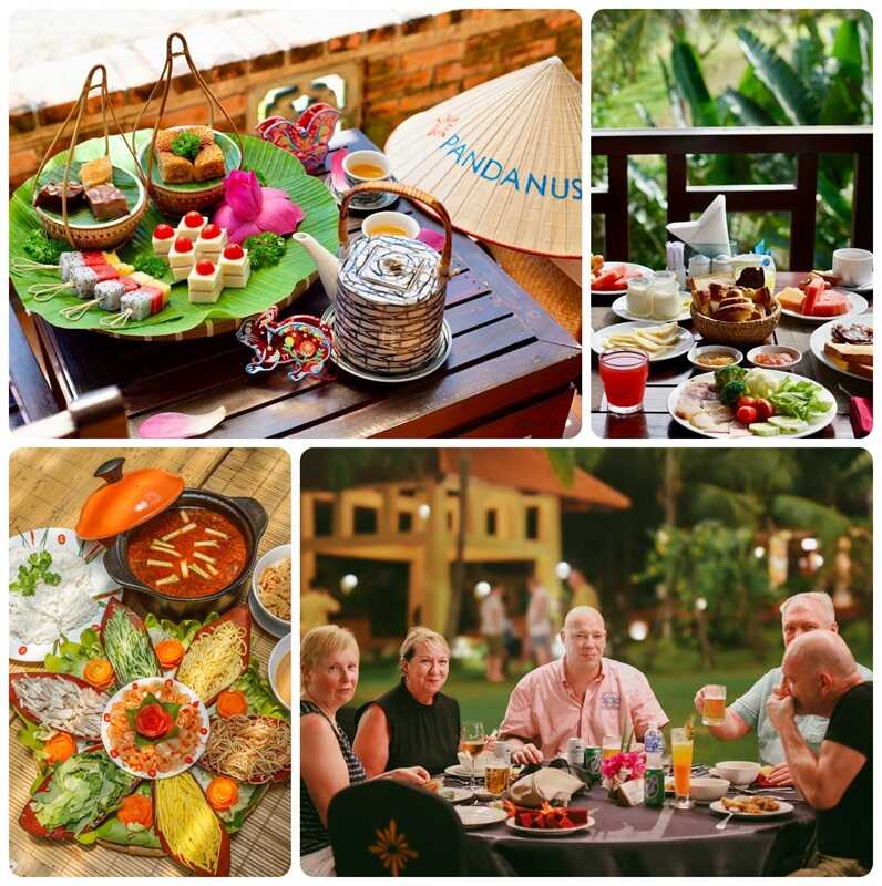 Thưởng Thức Ẩm Thực Đặc Sắc Tại Pandanus Resort
