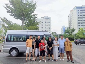 16-seat car from Nha Trang to Saigon (Ford Transit)