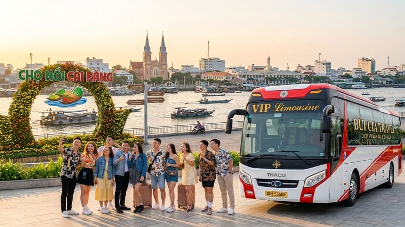 Thuê xe 29 chỗ và 45 chỗ: Giải pháp cho đoàn đông, doanh nghiệp