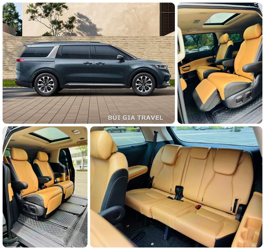Bảng giá chi tiết dịch vụ thuê xe Kia Carnival đi Cần Thơ mới nhất