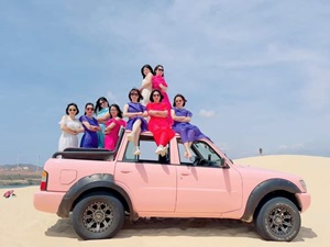 Lan Cruiser Pickup Truck (Off-Road Sand Dune)