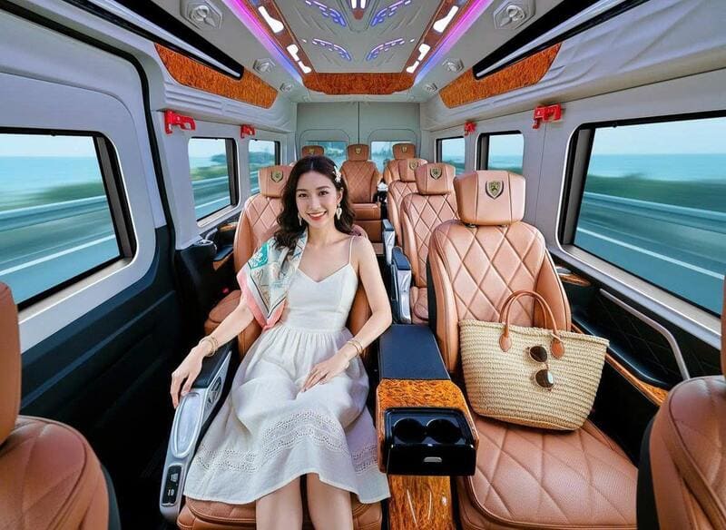 Thuê xe Limousine 12 chỗ Cần Thơ (Style Maybach)