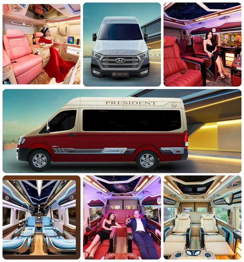 Dcar President 9 Chỗ - Đẳng cấp tối thượng