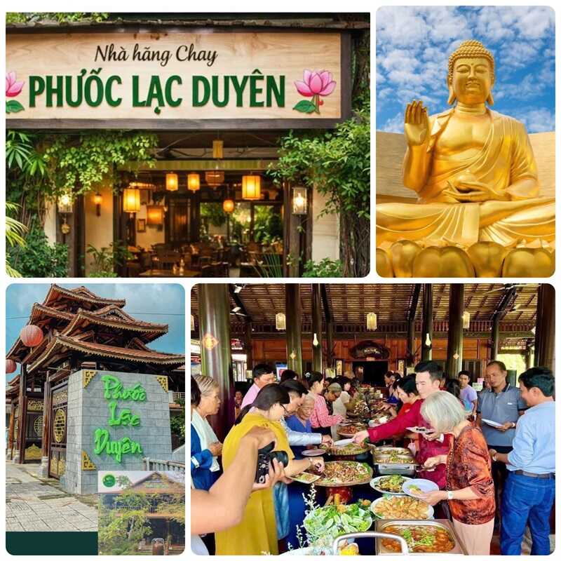 Ăn trưa tại Phước Lạc Duyên Tây Ninh nổi tiếng với văn hóa ăn chay