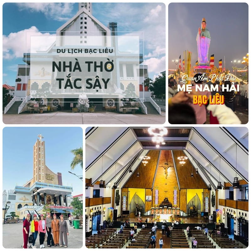 Thuê xe du lịch tâm linh: Lộ trình TPHCM – Nhà thờ Cha Diệp – Cà Mau