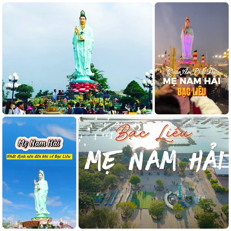 Khu quán âm Phật Đài (Mẹ Nam Hải):