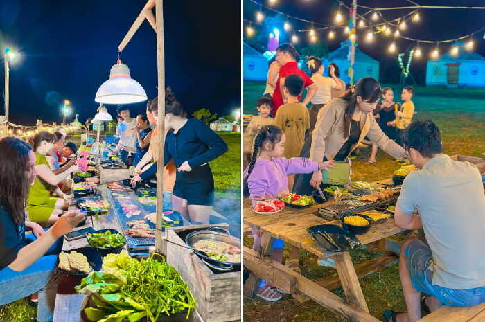  Thưởng thức tiệc BBQ hải sản tươi sống